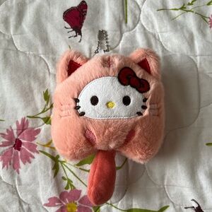 Hello Kitty Pink Plush Keychain